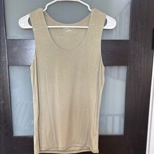 L.L. Bean Women's Tan Sleeveless Top